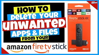 How to Delete Unwanted Apps amp Files On The Amazon 4k Firestick [upl. by Jannery]