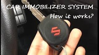 Car Immobilizer System  how it works [upl. by Avelin]