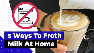 How To Froth Milk At Home Best Milk Frothers Review [upl. by Karlan]