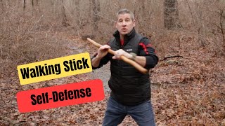 How To Use a Walking Stick for SelfDefense [upl. by Ennalorac]