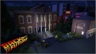 Lets Play Planet Coaster  Studios Park  Episode 12  Back To The Future Coaster Complete [upl. by Nerita]