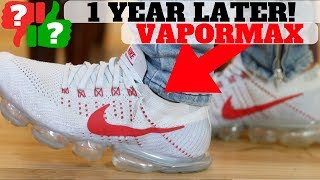 1 YEAR AFTER WEARING NIKE AIR VAPORMAX PROS amp CONS [upl. by Jephthah]