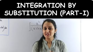 INTEGRATION BY SUBSTITUTION FOR TRIGONOMETRIC FUNCTIONS INTEGRATION CLASS XII 12th [upl. by Juanita513]