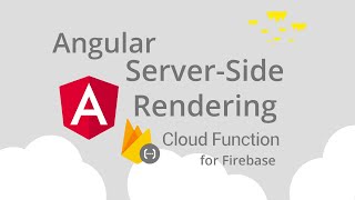 Server Side Rendering with Angular Angular Universal amp Firebase [upl. by Ahsiyk]