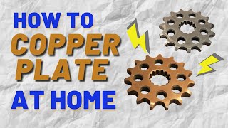 Copper Plating at Home  Easy Electrolysis amp Electroplating [upl. by Ahiel]