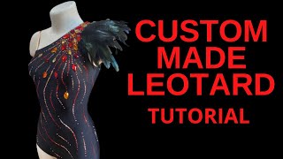 HOW TO MAKE LEOTARDUNITARD TUTORIAL DIY [upl. by Nahtam]