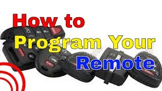 How to Program Galaxy Astra Scytek Remote Transmitter [upl. by Analla]