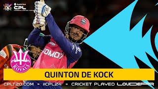 Quinton de Kock The Boundary MACHINE  CPL 2024 [upl. by Patrice]