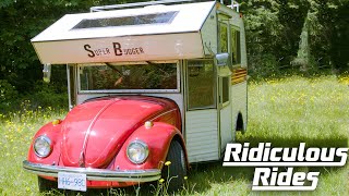 The VW Beetle Thats Also an RV I RIDICULOUS RIDES [upl. by Isleana]