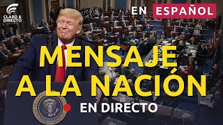 🔴 EN VIVO Y EN ESPAÑOL El presidente Trump con mensaje a la nación en el Congreso  4325 [upl. by Annehsat531]