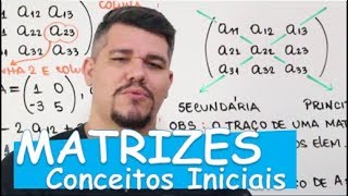 🔴MATRIZES Conceitos Iniciais [upl. by Pierrepont]