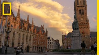 Experience Medieval Art and Architecture in Picturesque Brugge  National Geographic [upl. by Herzog]