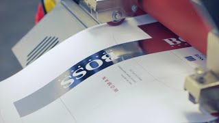 Foiling and Spot UVstyle Print Effects  Matrix Laminating Systems Video [upl. by Mcevoy921]