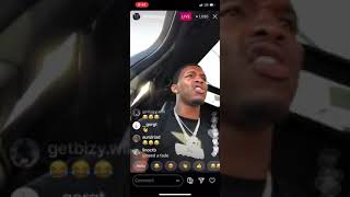 600 breezy on IG live [upl. by Eiramac]