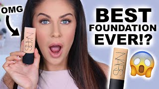 NEW HOLY GRAIL FOUNDATION NARS SOFT MATTE FOUNDATION REVIEW [upl. by Enahpad]