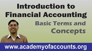 1 Basic Introduction of Financial Accounting [upl. by Lindo]