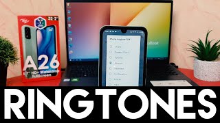 How To ChangeSet Ringtones in Itel A26 [upl. by Edin]