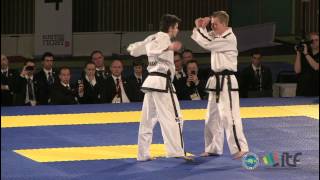 ITF TaekwonDo PreArranged Sparring [upl. by Rbma199]