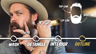 How to Trim Your Beard at Home 4 Step Tutorial  GQ [upl. by Tap]