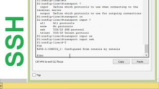 How to Configure SSH on a CISCO Router and Switch  CISCO Certification [upl. by Nived527]