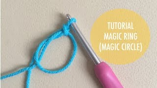 How to Crochet  Magic Ring or Magic Circle [upl. by Ogdan]