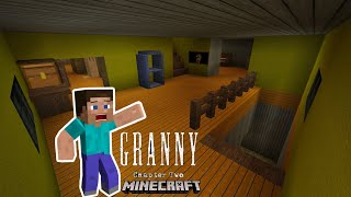 GRANNY CHAPTER 2 IN MINECRAFT GAMEPLAY [upl. by Feinberg74]