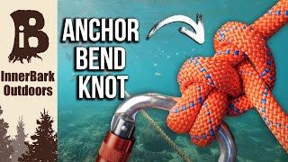 How to Tie the ANCHOR BEND KNOT  Boating Knots [upl. by Atnwahs476]