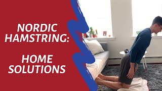 Nordic Hamstring HomeBased Workout [upl. by Ettesel]