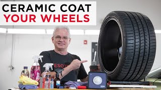 COMPLETE guide to ceramic coating your wheels [upl. by Ahtilat]