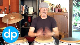 Learn to Play Conga Drums Basic Tumbao Rhythm [upl. by Fortunna]