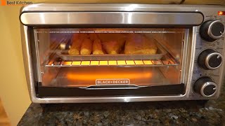 Black amp Decker 4Slice Toaster Oven Review [upl. by Landsman406]