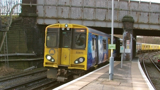 Half an Hour at 216  Birkenhead North Station 1022017  Class 507 508 terminus [upl. by Ydissak562]