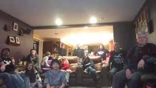 Patriots Fans React to Super Bowl XLIX Interception [upl. by Okajima91]