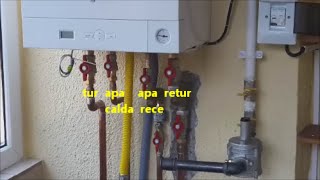 Video Instalare Centrala Termica La Bloc Viessmann [upl. by Atterehs517]