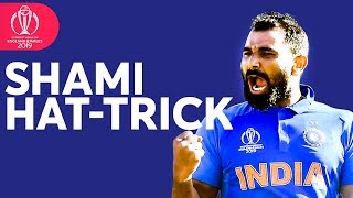 Mohammed Shami HatTrick To Win The Match  ICC Cricket World Cup [upl. by Fullerton211]