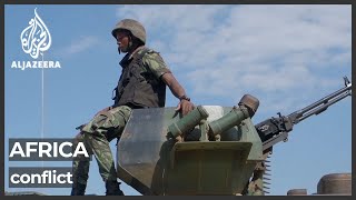 Rwanda Mozambique forces pursue rebels after port city recaptured [upl. by Bennink]