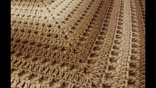 The Easy Breezy Shawl Crochet Tutorial [upl. by Nolana639]