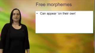 What is a morpheme [upl. by Eimot]