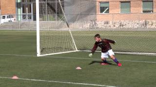 Goalkeeping Drills for the Beginner 11 [upl. by Dinsmore50]