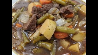 BEEF VEGETABLE STEW AIR FRYER [upl. by Benedicta]