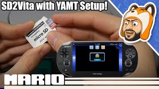 How to Setup SD2Vita for PS Vita amp PSTV with YAMT [upl. by Giffard]