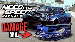 Realistic Damage Mod in Need for Speed Payback [upl. by Bibah]