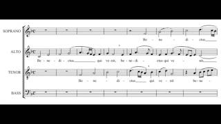 Palestrina Missa Aeterna Christi munera  Sanctus [upl. by Pinkham]