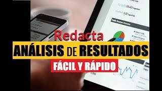 CÓMO REDACTAR LOS RESULTADOS DE UNA TESIS  ENFOQUE CUANTITATIVO [upl. by Hameerak613]