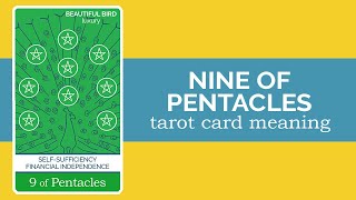 The Nine of Pentacles Tarot Card [upl. by Zacarias]