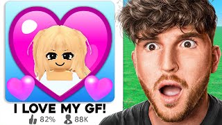 Surprising Girlfriend With Her OWN Roblox GAME [upl. by Lennod]