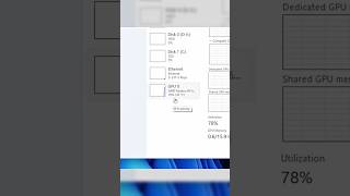 How To See GPU Temperature windows shortcut [upl. by Jolyn]