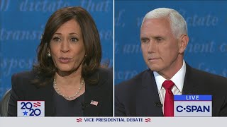 Vice Presidential Debate between Mike Pence and Kamala Harris [upl. by Sunday821]