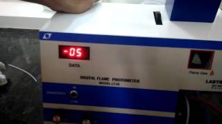 Working of flame photometer [upl. by Ahseat]