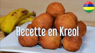 Recette Gateau Banane Kreol Morisien [upl. by Anirtruc627]